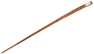 WWI FIRST WORLD WAR CARVED COMMEMORATIVE WALKING STICK CANE