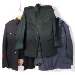 ASSORTED POST WAR BRITISH MILITARY UNIFORM DRESS ITEMS