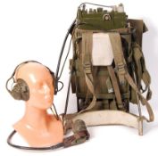 RARE MILITARY ISSUE FIELD RADIO BACK PACK WIRELESS SET