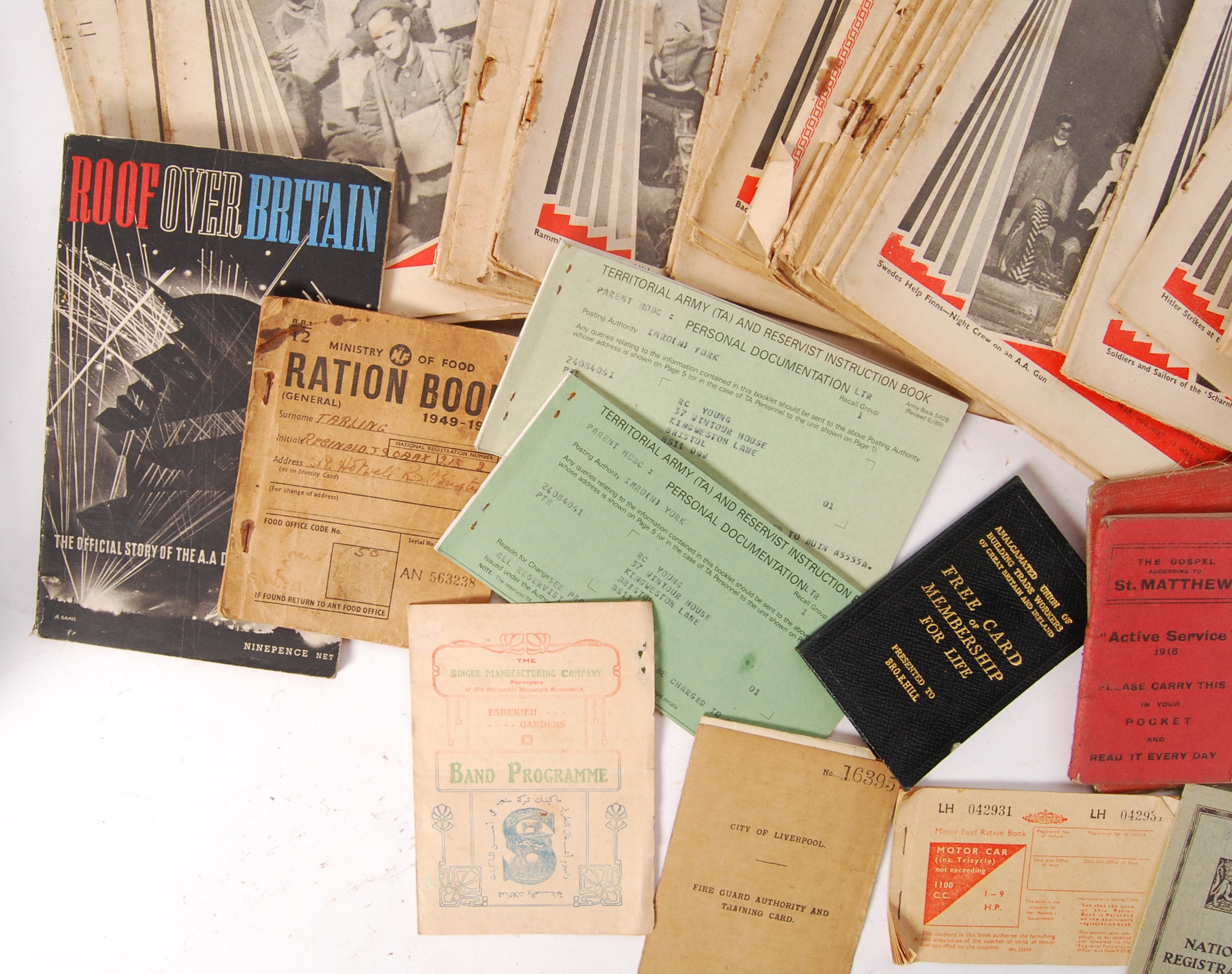 COLLECTION OF ASSORTED MILITARY RELATED EPHEMERA - Image 2 of 6