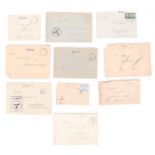 SS MEMBER JULIUS SCHMIDT HANDWRITTEN LETTERS