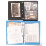 PERSONAL ARCHIVE MILITARY - PHOTOGRAPHS, LETTERS & RELATED