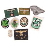 COLLECTION OF ORIGINAL WWII SECOND WORLD WAR GERMAN INSIGNIA