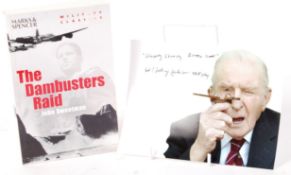 THE DAMBUSTERS RAID - JOHN SWEETMAN - AUTOGRAPHED BOOK