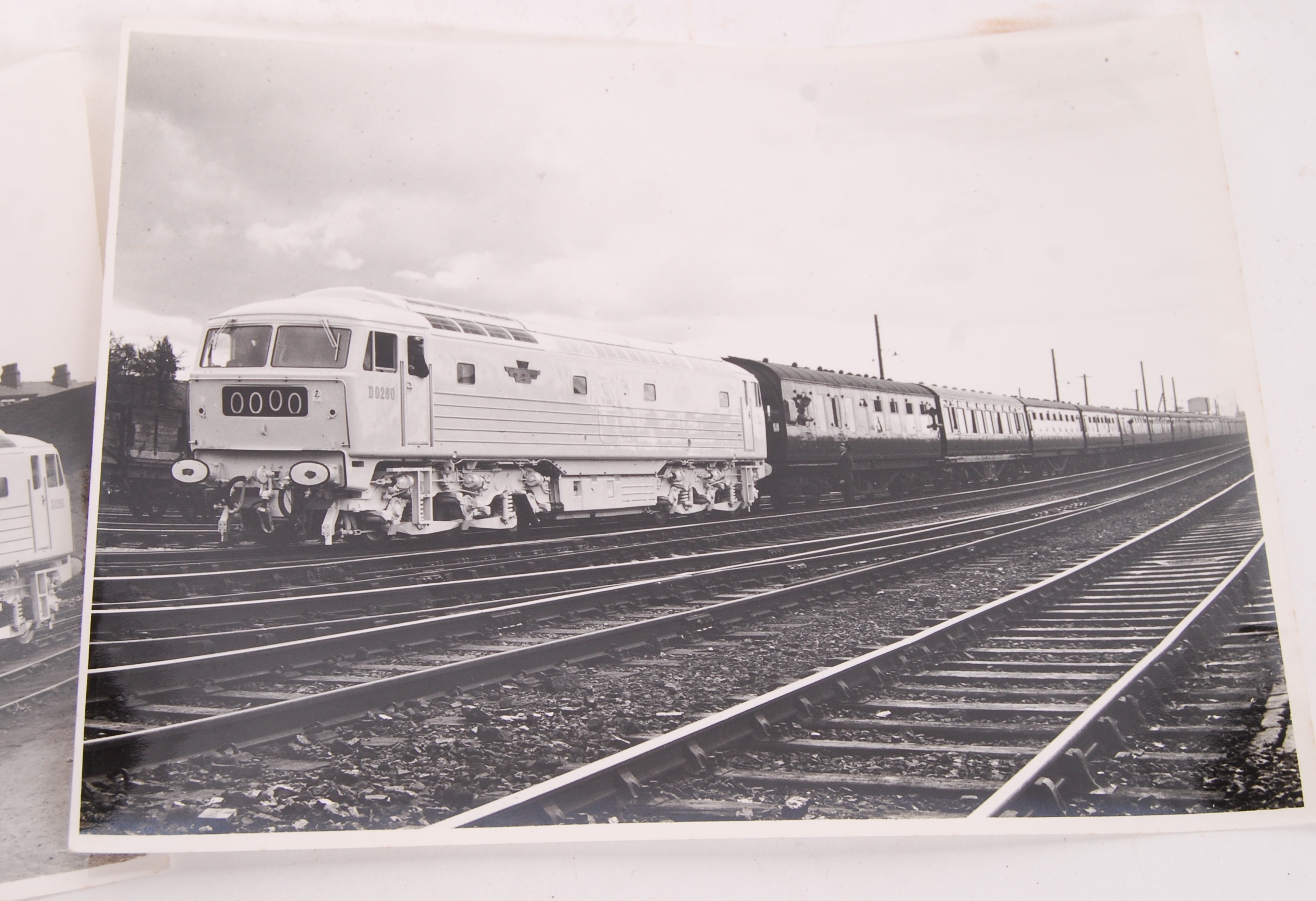 RARE PROTOTYPE BRITISH RAIL DIESEL TRAIN PHOTOGRAPHS - Image 3 of 3