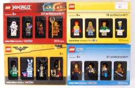 ASSORTED LEGO TOYS R US EXCLUSIVE MINIFIGURE BOXED SETS SEALED