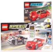 LEGO SPEED CHAMPIONS SERIES SET NO'S. 75874 & 75899