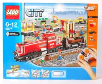 LEGO CITY TRAIN SET 3677 ' RED CARGO TRAIN ' BOXED