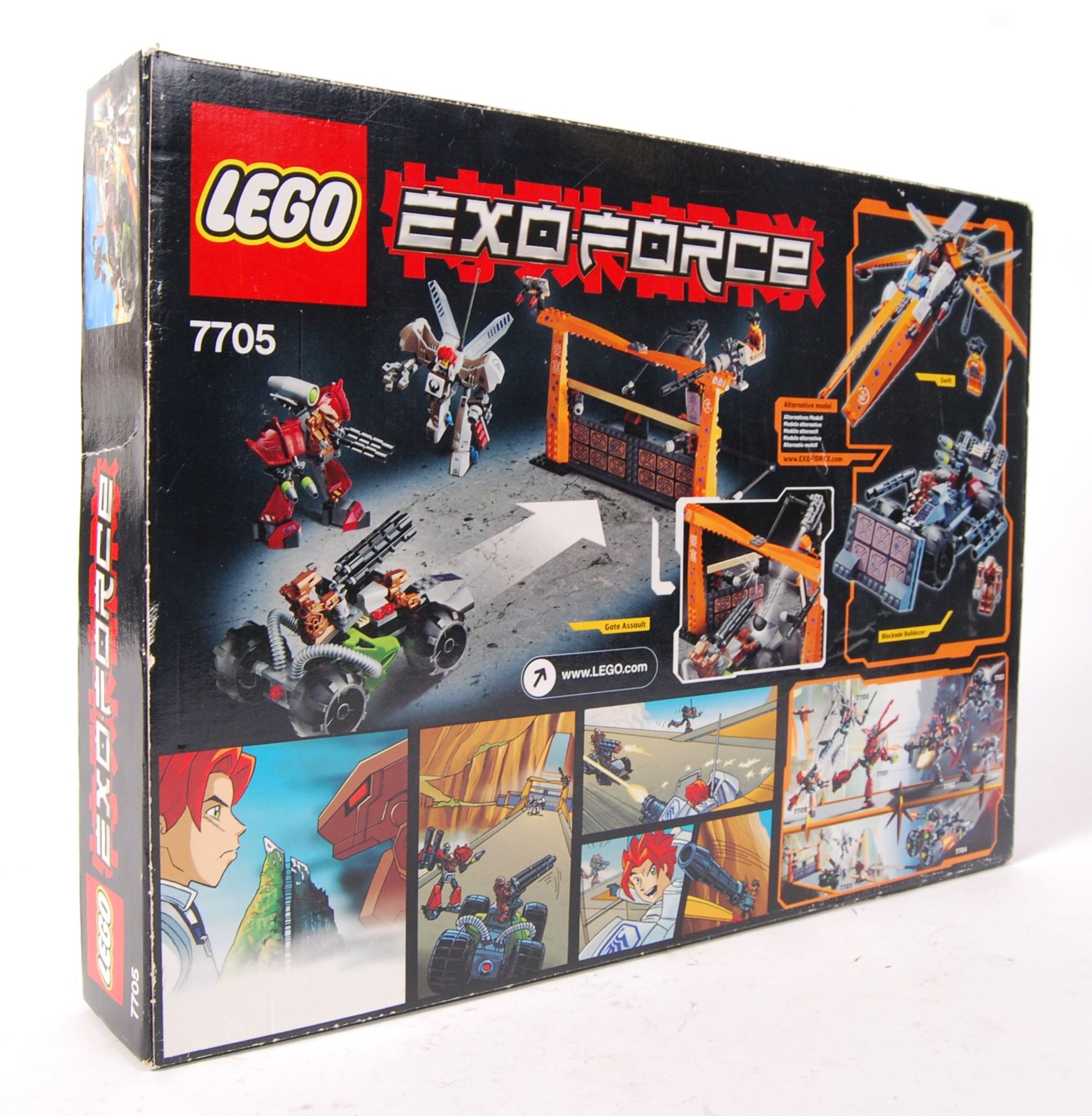 LEGO EXO-FORCE 7705 ' GATE ASSAULT ' SEALED - Bild 2 aus 2