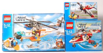 LEGO CITY SERIES SET NO'S. 60019, 7903, 7738