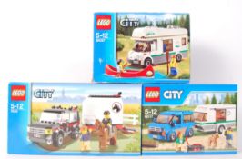 ASSORTED LEGO CITY BOXED SETS No. 60117 , No. 60057 AND No. 7635