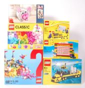 ASSORTED BOXED LEGO BUILDING SETS - CLASSIC, DESIGNER ETC