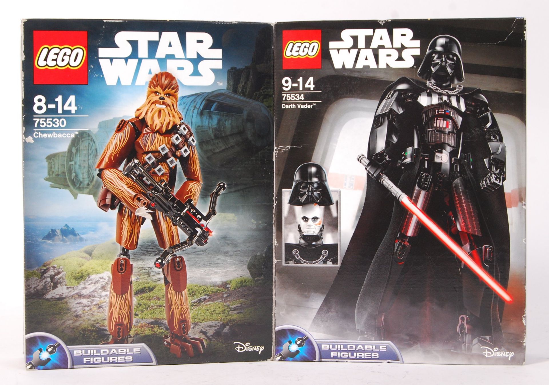 LEGO STAR WARS FIGURE SETS - CHEWBACCA & DARTH VADER