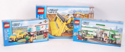 LEGO CITY SERIES SET NO'S. 4435, 7733, 7685