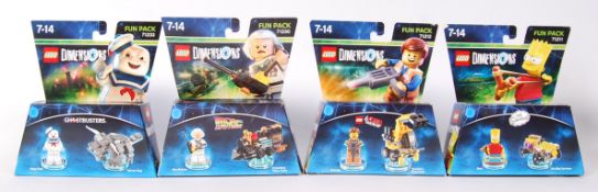 LEGO DIMENSION 71233 , 71230 , 71212 AND 71211 BOXED SETS