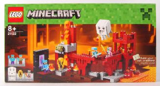 LEGO MINECRAFT 21122 ' THE NEVER FORTRESS ' BOXED SET