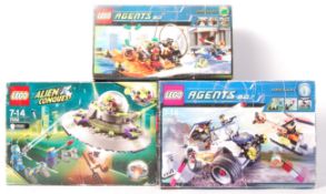 ASSORTED LEGO ' AGENTS ' AND ' ALIEN CONQUEST ' BOXED SETS