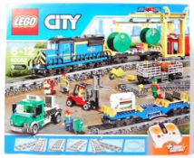 LEGO CITY TRAIN SET 60052 CARGO TRAIN BLUE