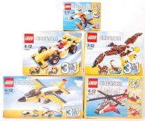 LEGO CREATOR SET NO'S. 31057, 31004, 31002, 31028, 6912