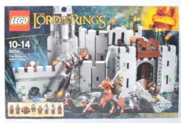 LEGO LORD OF THE RINGS 9474 ' THE BATTLE OF HELM'S DEEP ' BOXED SET