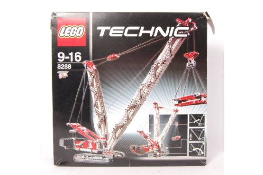 A Lego Technic No. 'Crawler Crane' set. Vendor assures sets are 100% complete