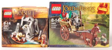 LEGO LORD OF THE RINGS SET NO. 9469 & THE HOBBIT SET NO. 79000