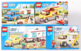 ASSORTED LEGO CITY BOXED SETS No. 60150 , No. 60117 , No. 7639 AND No. 4435