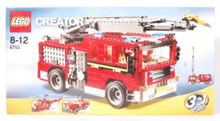 LEGO CREATOR SET NO 6752 3 IN 1 FIRE ENGINE, HELICOPTER, OFF ROAD VEHICLE