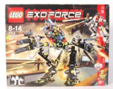 LEGO EXO-FORCE 7713 ' BRIDGE WALKER VS WHITE LIGHTNING ' BOXED SET