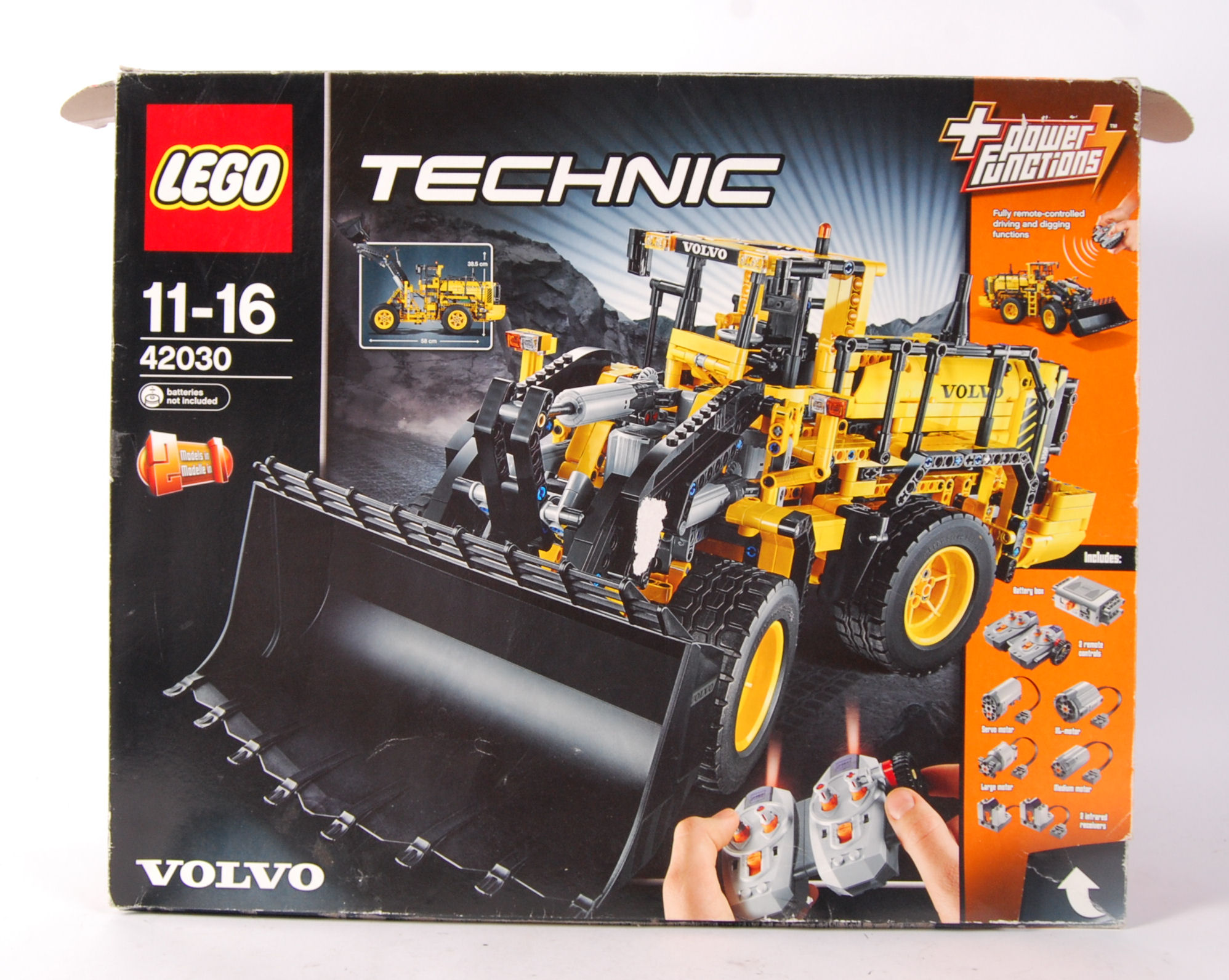 Genbruge temperament triathlon A Lego Technic boxed set No. 42030 ' Volvo L350F Wheel Loader '. Vendor  assures us sets are 100%