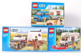 ASSORTED LEGO CITY BOXED SETS No. 60117 , No. 60057 AND No. 7635