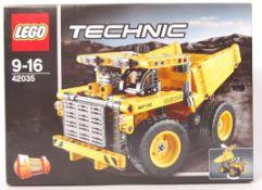 LEGO TECHNIC SERIES SET NO. 42035 MINING TRUCK