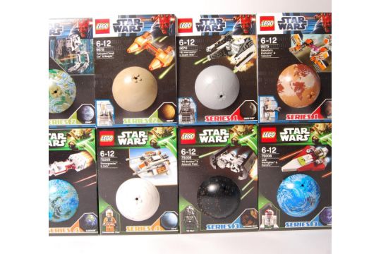 Bienes Limpiamente Fuera A complete set of Lego Star Wars Planets series 1 - 4 boxed sets to  include; # 9674 , # 9675 , #