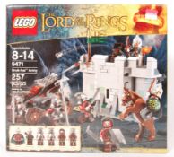 LEGO LORD OF THE RINGS SERIES SET NO 9471 URUK-HAI ARMY