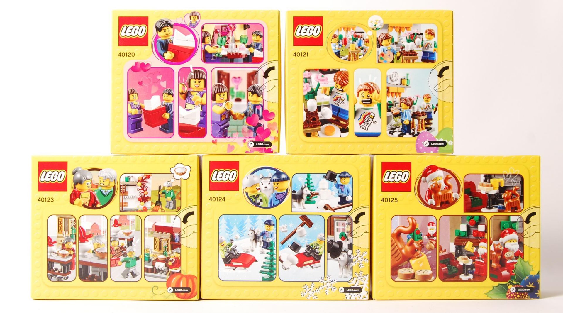 LEGO SEASONAL 40120 , 40121 , 40123 , 40124 AND 40125 SEALED - Bild 2 aus 2