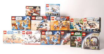 ASSORTED LEGO STAR WARS BOXED SETS