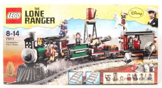 LEGO THE LONE RANGER SET NO. 79111 CONSTITUTION TRAIN CHASE