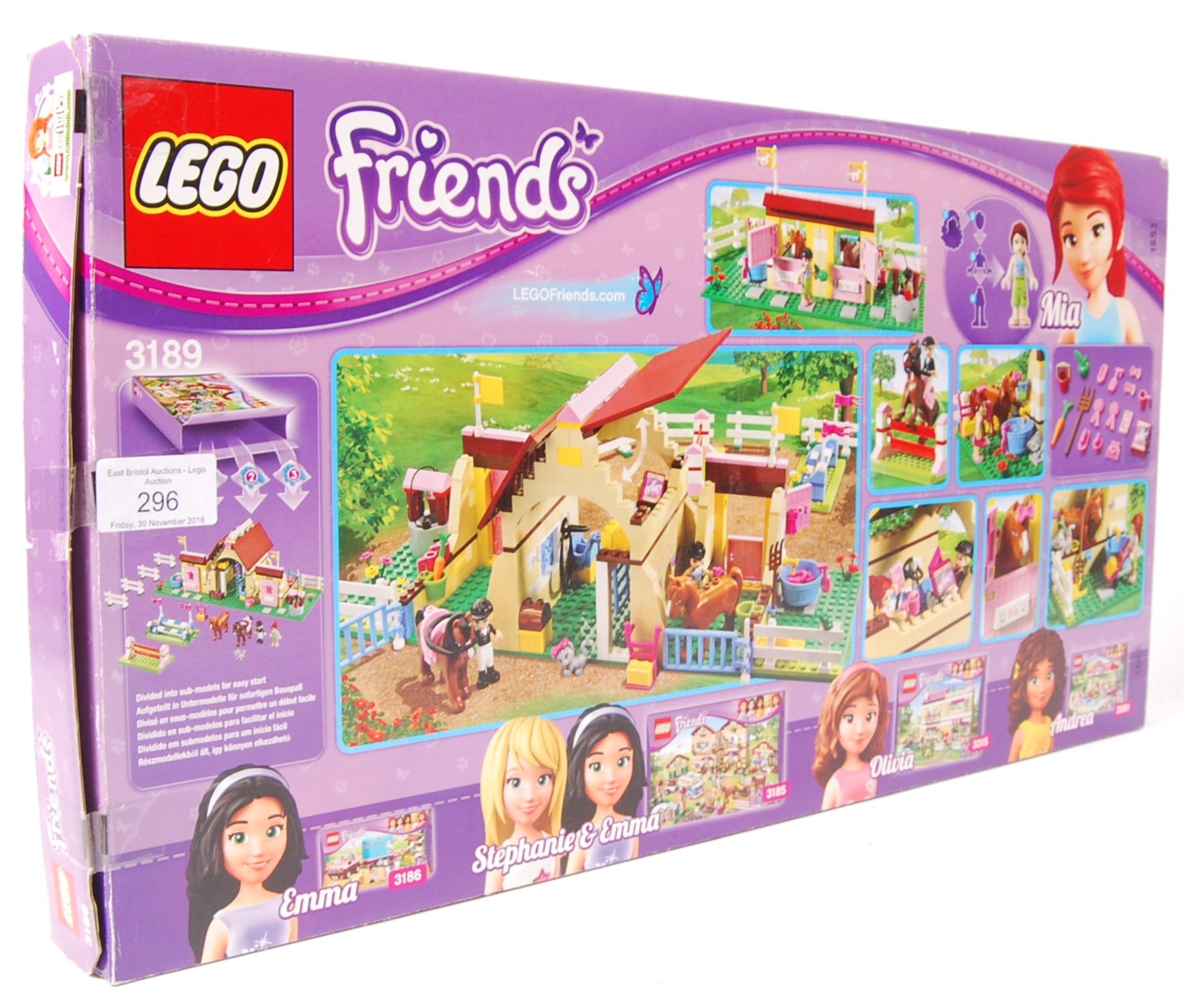 LEGO FRIENDS SET 3189 ' HEARTLAKE STABLES ' BOXED - Bild 2 aus 2