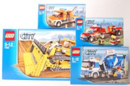 LEGO CITY SERIES SET NO'S 7685, 7638, 7942, 7990