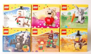 ASSORTED LEGO SEASONAL SEALED BOXED SETS