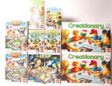 LEGO GAMES 3845 , 3853 , 3854 , 3839 , 3842 AND 3844 BOXED SETS