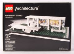 LEGO ARCHITECTURE 21009 ' FARNSWORTH HOUSE PLANO , ILLINOIS , USA '