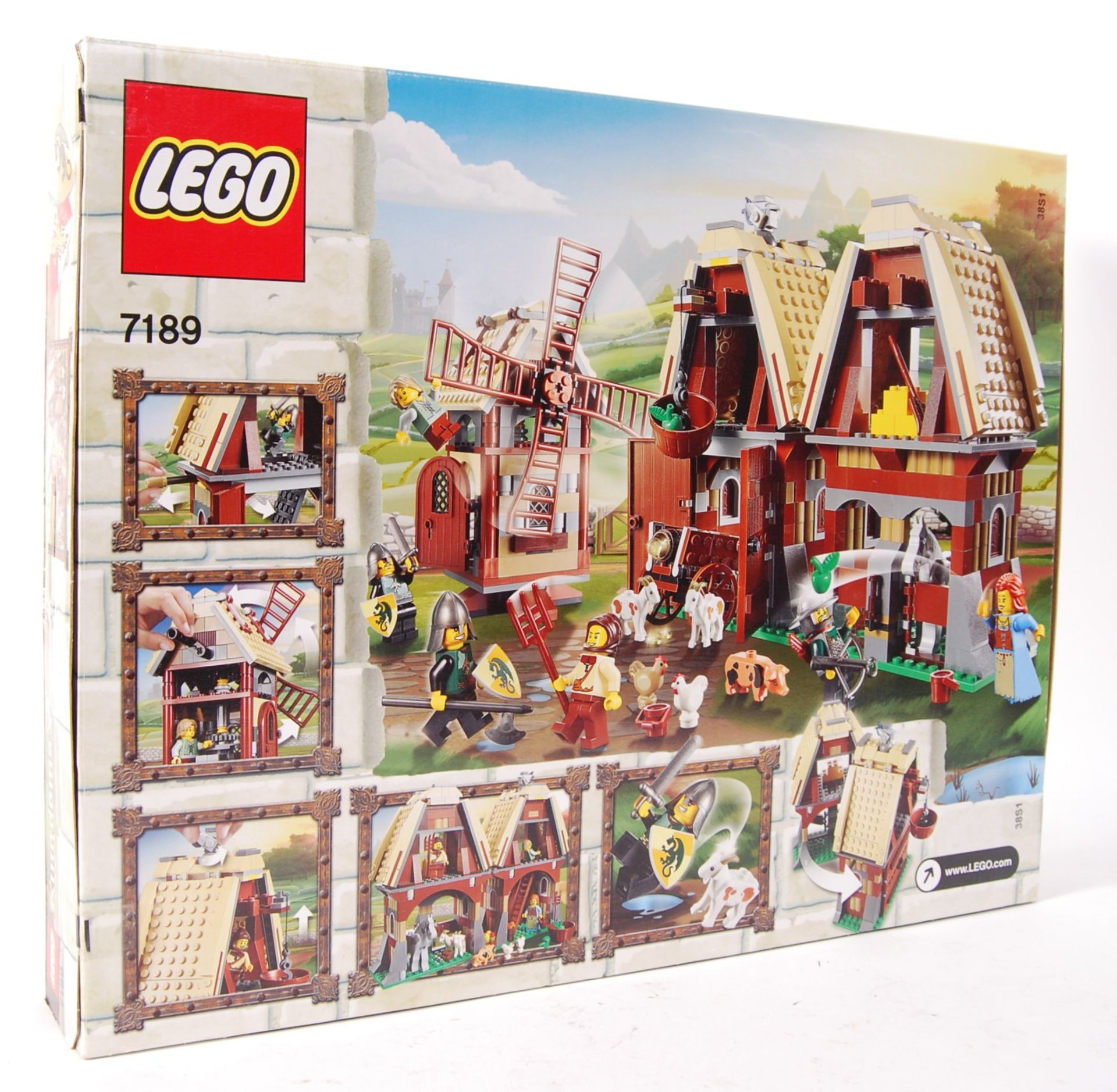 LEGO KINGDOMS 7189 ' MILL VILLAGE RAID ' BOXED SET - Bild 2 aus 3