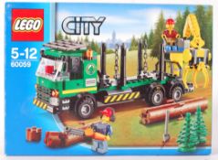 LEGO CITY 60059 ' LOGGING TRUCK ' BOXED SET