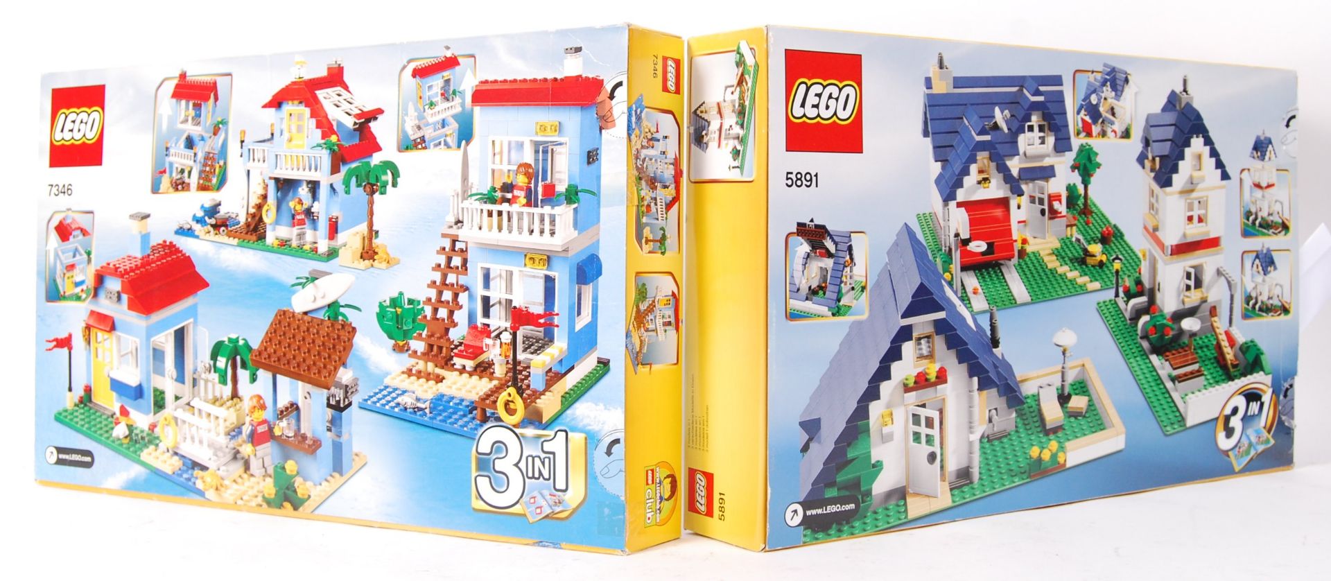 LEGO CREATOR 5891 ' APPLE TREE HOUSE ' & 7346 ' SEASIDE HOUSE ' BOXED SETS - Bild 2 aus 2