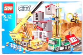 LEGO CITY SERIES SET NO. 7633 ' CONSTRUCTION SITE ' BOXED