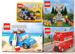 LEGO CREATOR SERIES SET NO'S 40221, 40220, 40252 & 31054