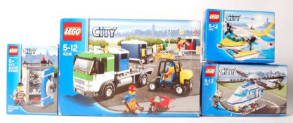 LEGO CITY SERIES SET NO'S. 7741, 40110, 3178, 4206