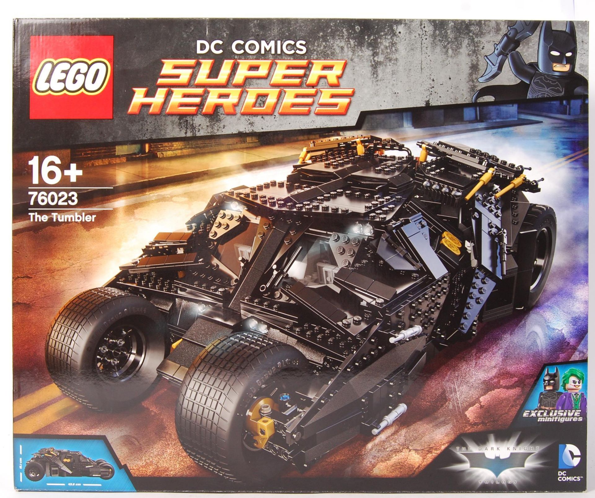 LEGO DC COMICS SUPER HEROES 76023 ' THE TUMBLER ' BOXED SET