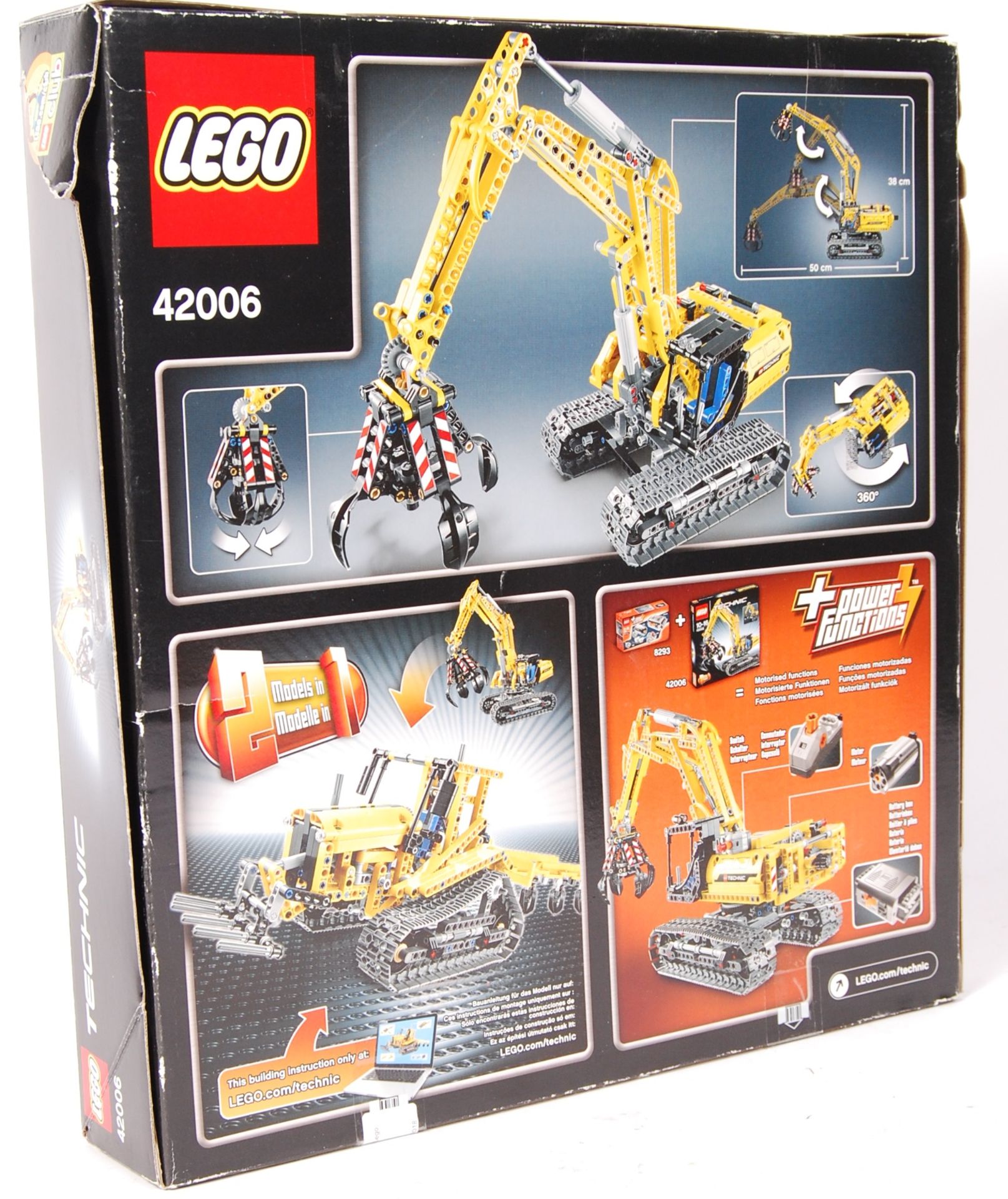 LEGO TECHNIC SET NO. 42006 EXCAVATOR - Bild 2 aus 2